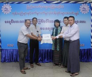 ငလျင်ဘေးဒဏ်သင့်ဒေသများ၌ ကူညီကယ်ဆယ်ရေးနှင့် ပြန်လည်တည်ဆောက်ရေးလုပ်ငန်းများ ဆောင်ရွက်ရန်အတွက် ကုန်သည်စက်မှုအသင်းချုပ် အသင်းဝင်ကုမ္ပဏီများက အလှူငွေနှင့် ပစ္စည်းများ ပူးပေါင်းပါဝင် လှူဒါန်းလျက်ရှိ